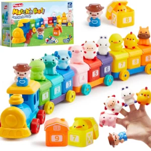 JOYFY Learning Farm Train Counting Matching & Sorting