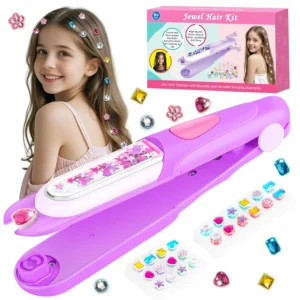 Sparkly Hair Gem Stamper Kit for Girls