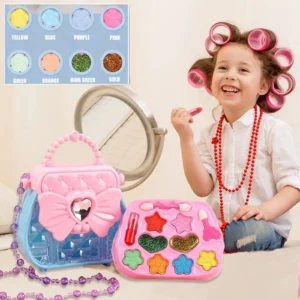 Makeup Kit for Girls Princess Real Washable Make Up