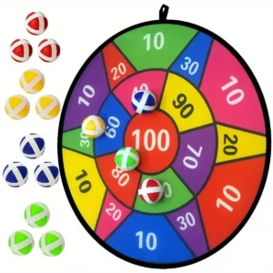 6pcs/12pcs Sticky Ball Dart Board Set